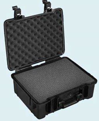 Immagine di TYP 50 – Černý vodotěsný kufřík vč. pěnové vložky s bezpečnostním uzavíráním.