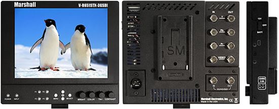 Obrázek 6,5' Marshall odkuk monitor V-LCD651STX-3GSDI 