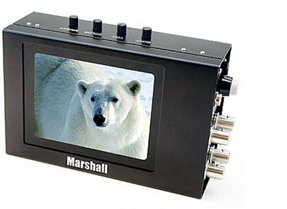 Obrázek V-LCD4-PRO-L 4' High resolution active matrix color LCD monitor