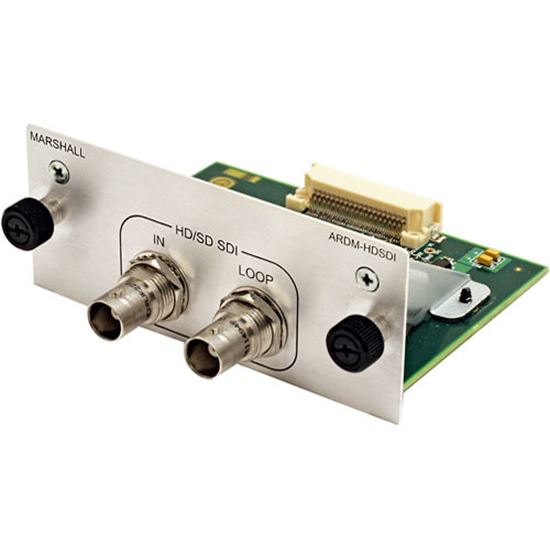 ARDM-HDSDI 1 SDI/HDSDI input with loop through audio module
