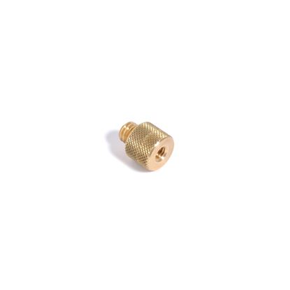 Picture of 3/8 16 to ¼ 20 Gold adapter