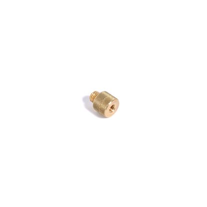 Изображение ¼ 20 to 3/8 16 Gold adapter
